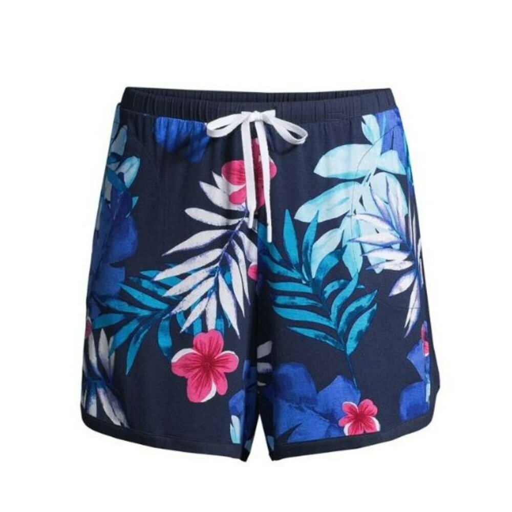 Secret‎ Treasures Women's Small High Rise Floral Relaxed Fit Shorty Shorts 80